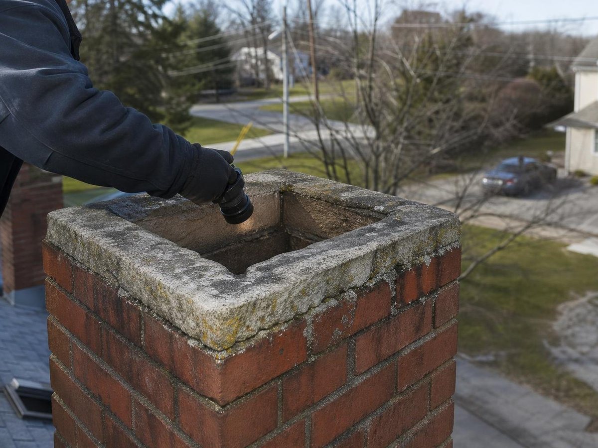 Tiso Chimney Repair work in Easley